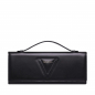 Preview: Long clutch made of calf leather in black